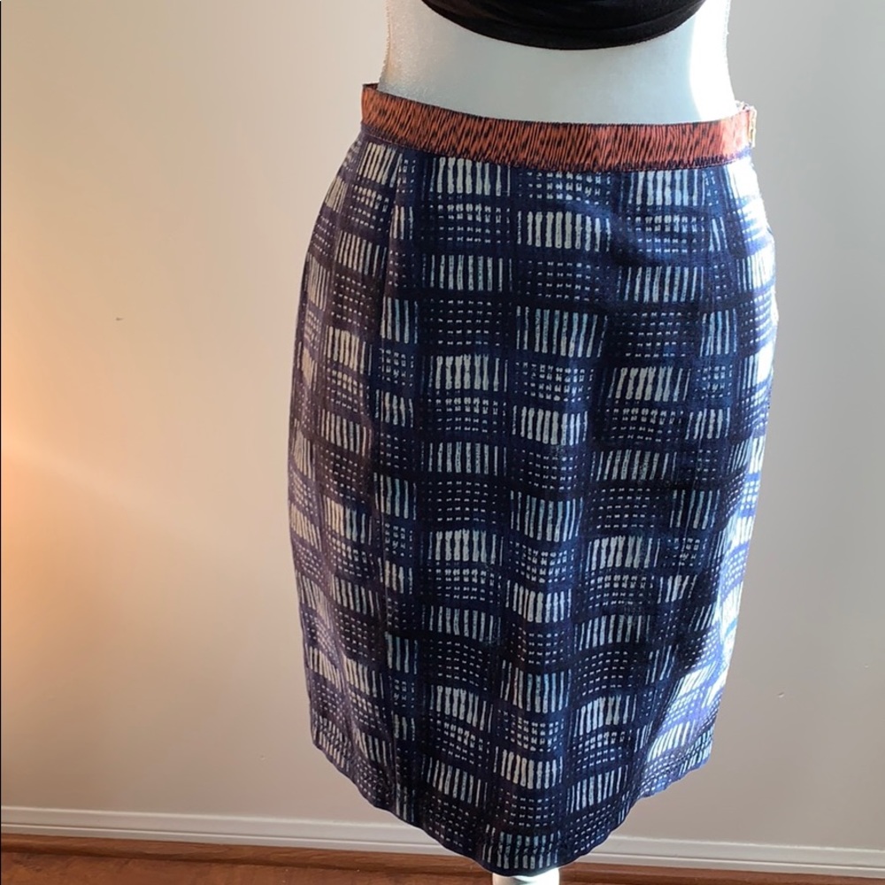 Rachel Roy Batik Pattern Skirt
